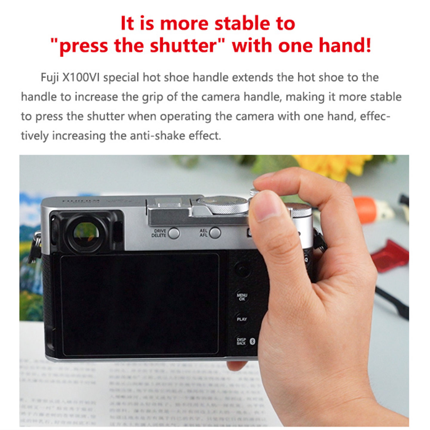 Per Fujifilm X100Vi Maniglia I - Fujifilm Camera X100Vi recensione e prezzo