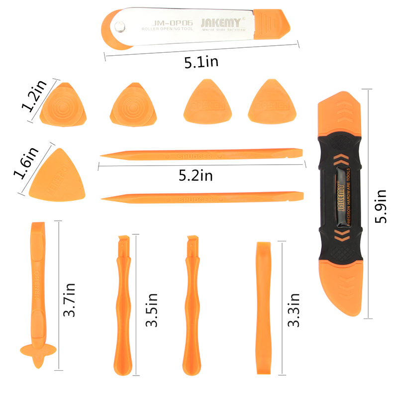 JAKEMY 13 in 1 Strumenti di ri - Spudger Plastic Set recensione e prezzo