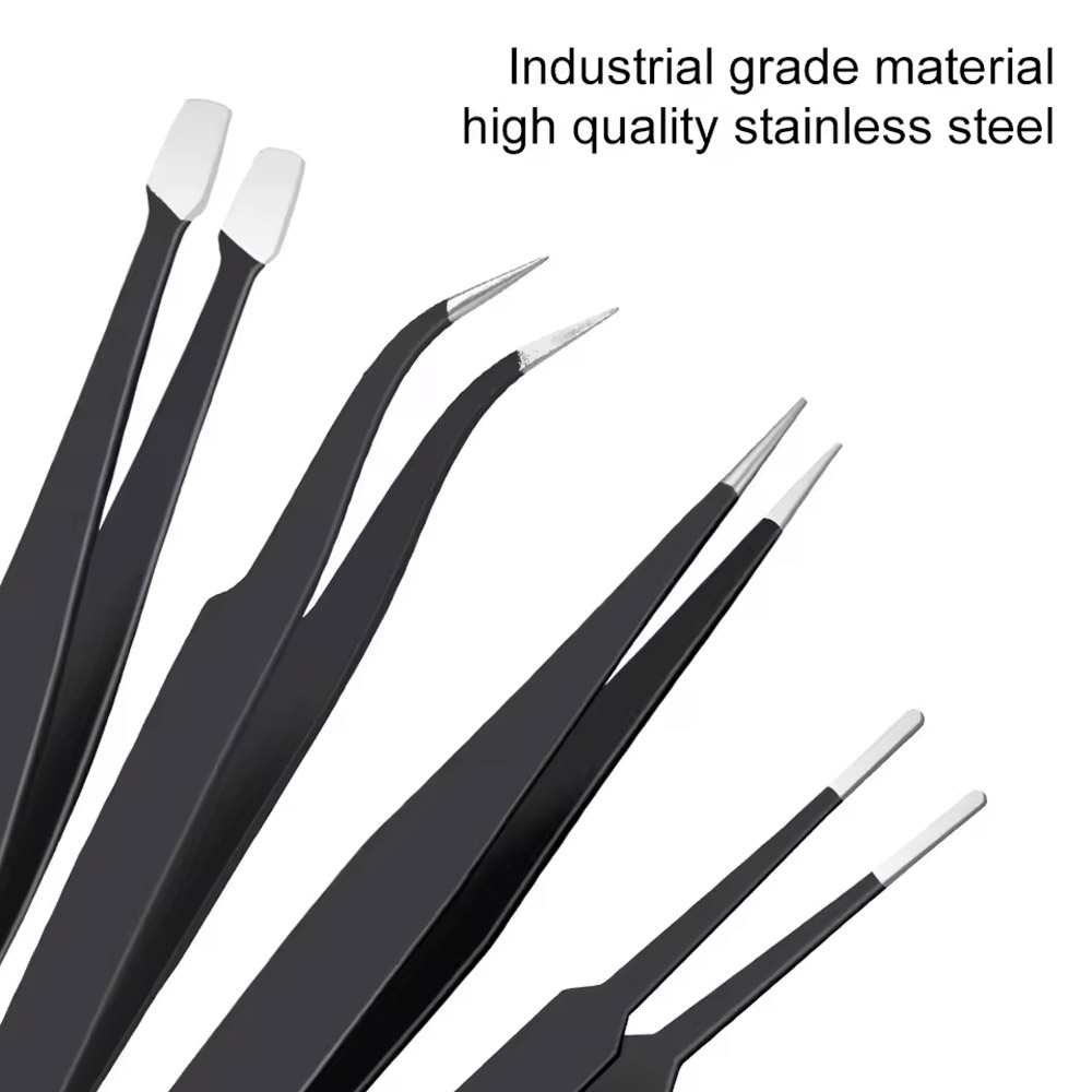 10 Pz/set Pinzette Di Precisio - Electronics Repair Services recensione e prezzo