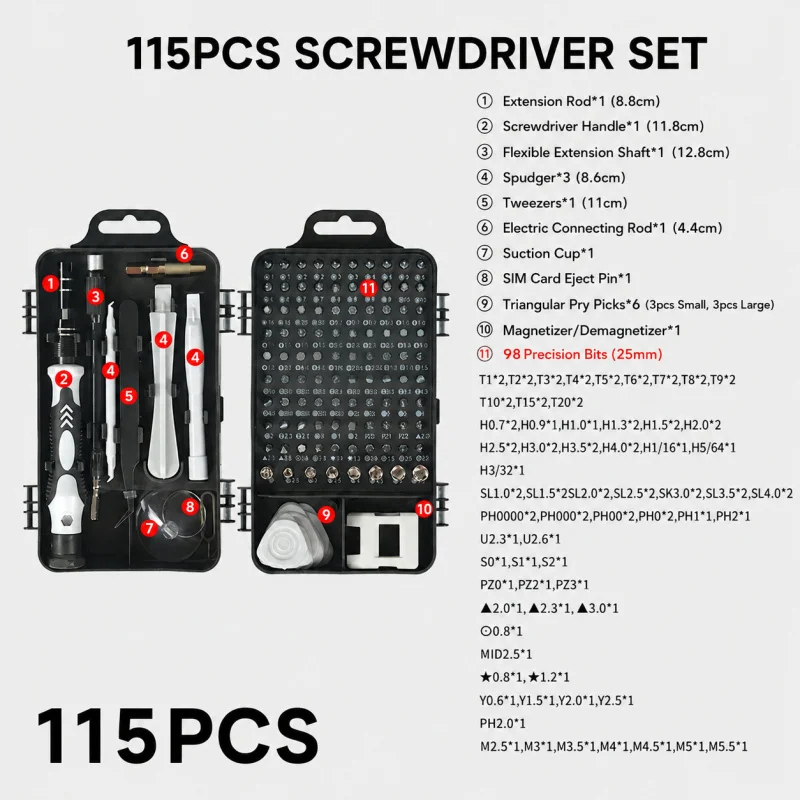 Set di cacciaviti magnetici po - Electronics Repair Services recensione e prezzo